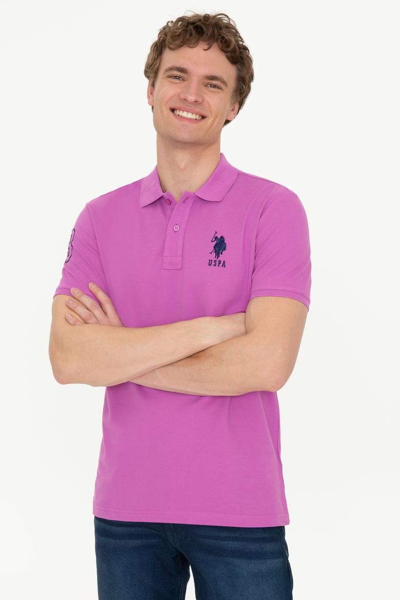 Erkek Menekşe Polo Yaka T-Shirt - 50247357184