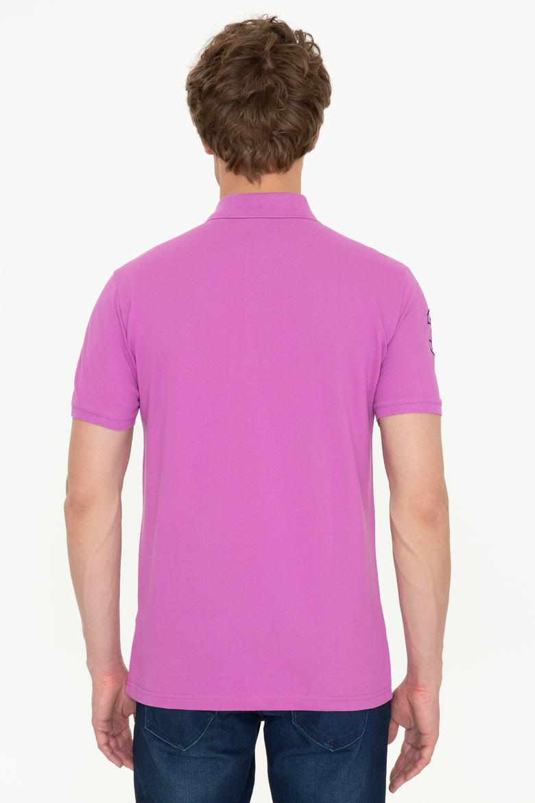 Erkek Menekşe Polo Yaka T-Shirt - 50247357184