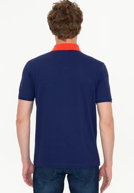 Erkek Lacivert Polo Yaka Tişört - 50247373026