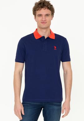 Erkek Lacivert Polo Yaka Tişört - 50247373026