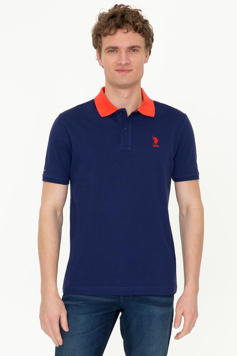 Erkek Lacivert Polo Yaka Tişört - 50247373026