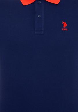 Erkek Lacivert Polo Yaka Tişört - 50247373026