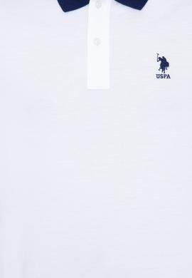 Erkek Beyaz Polo Yaka T-Shirt - 50247373016