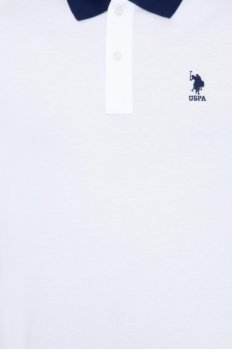 Erkek Beyaz Polo Yaka T-Shirt - 50247373016