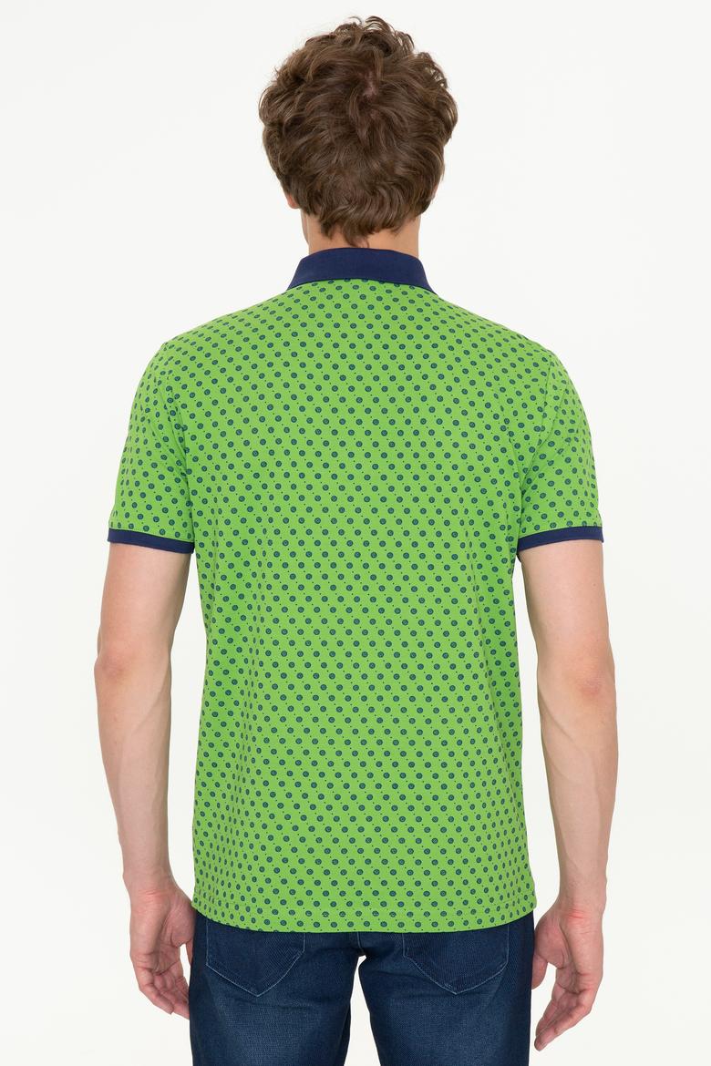 Erkek Elma Yeşili Polo Yaka Tişört - 50248937012