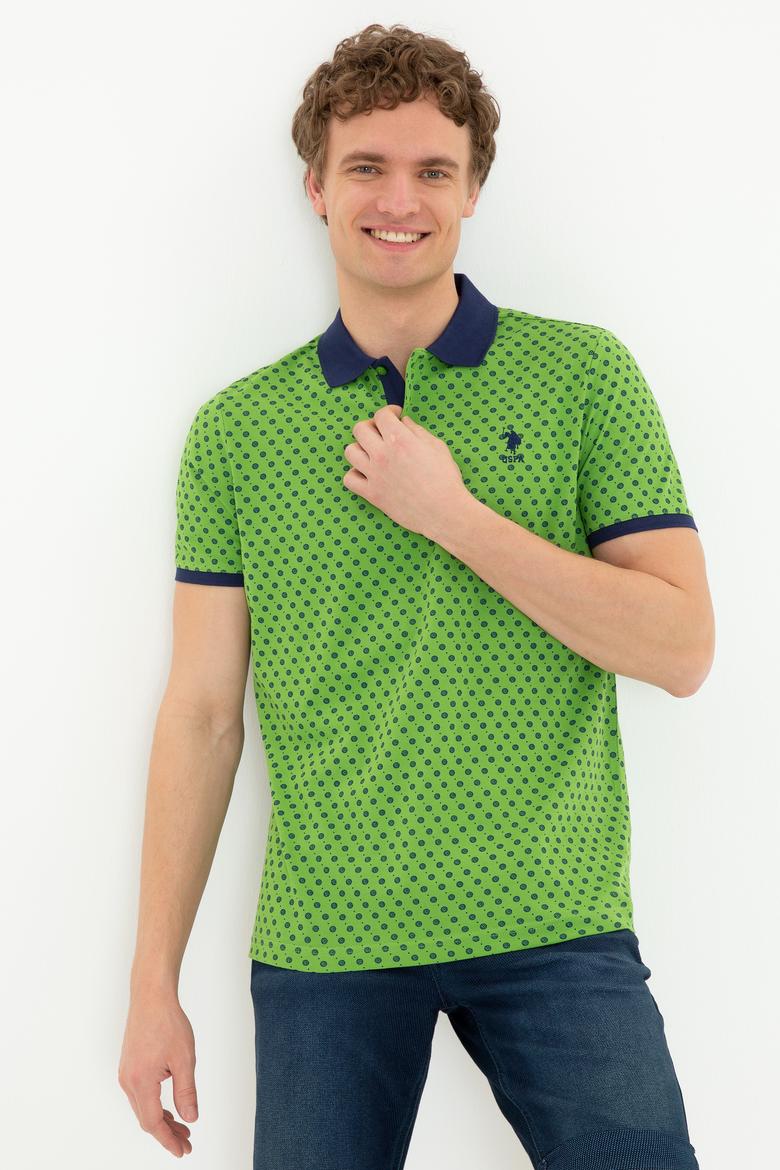 Erkek Elma Yeşili Polo Yaka Tişört - 50248937012