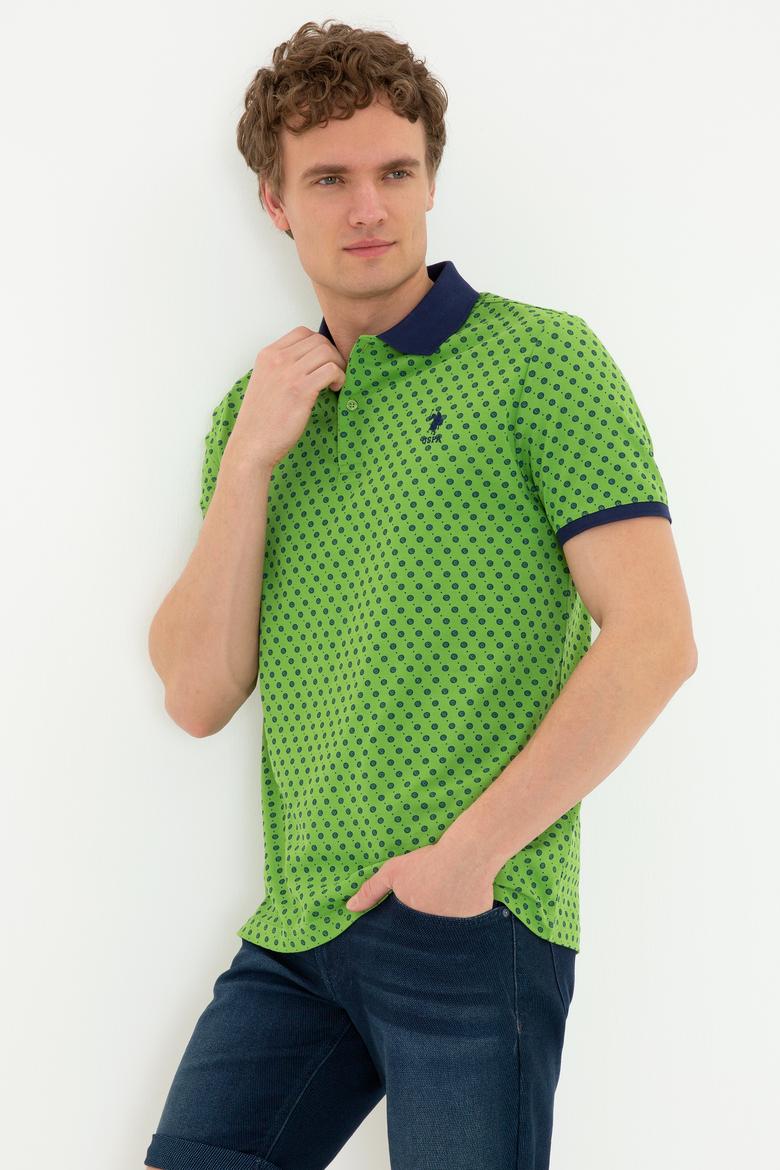 Erkek Elma Yeşili Polo Yaka Tişört - 50248937012