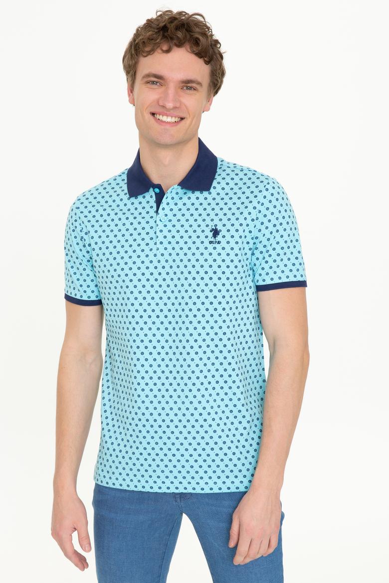 Erkek Turkuaz Polo Yaka Tişört - 50248937034