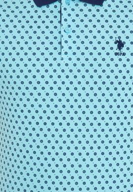 Erkek Turkuaz Polo Yaka Tişört - 50248937034