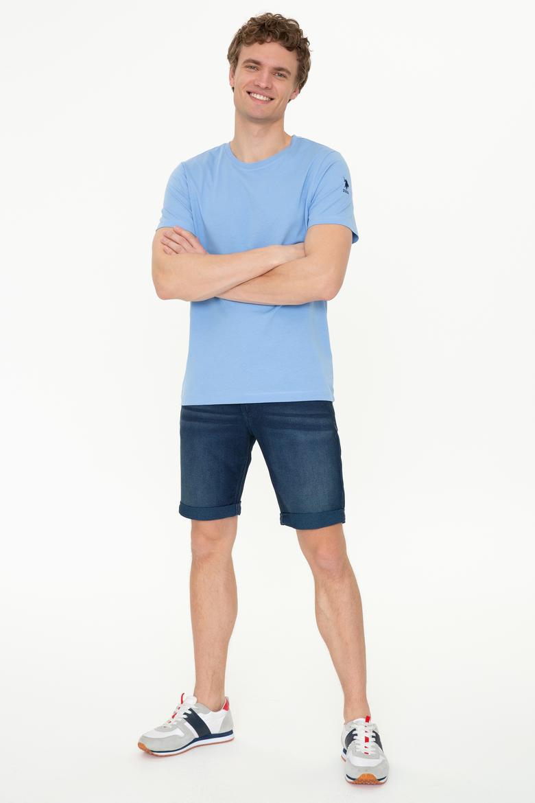 Erkek Koyu Mavi Tişört - 50251779030