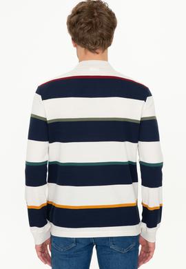 Erkek Krem Sweatshirt - 50238099008