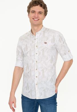 Erkek Haki Uzun Kollu Gömlek - 50246323009