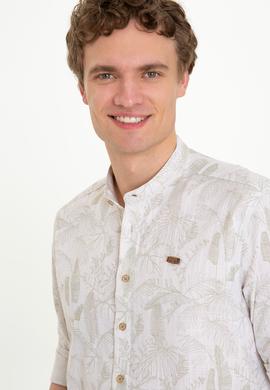 Erkek Haki Uzun Kollu Gömlek - 50246323009