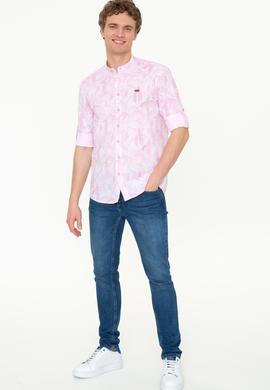 Erkek Pudra Uzun Kollu Gömlek - 50246323015