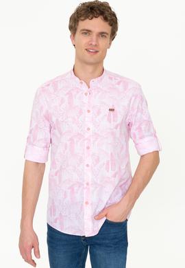 Erkek Pudra Uzun Kollu Gömlek - 50246323015