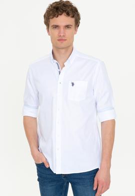 Erkek Beyaz Uzun Kollu Gömlek - 50246210007