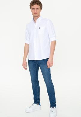 Erkek Beyaz Uzun Kollu Gömlek - 50246210007