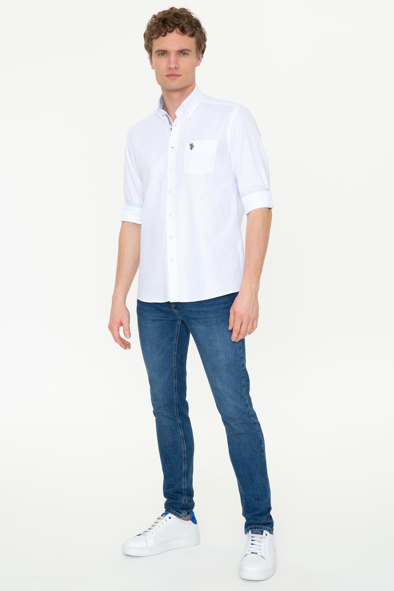 Erkek Beyaz Uzun Kollu Gömlek - 50246210007