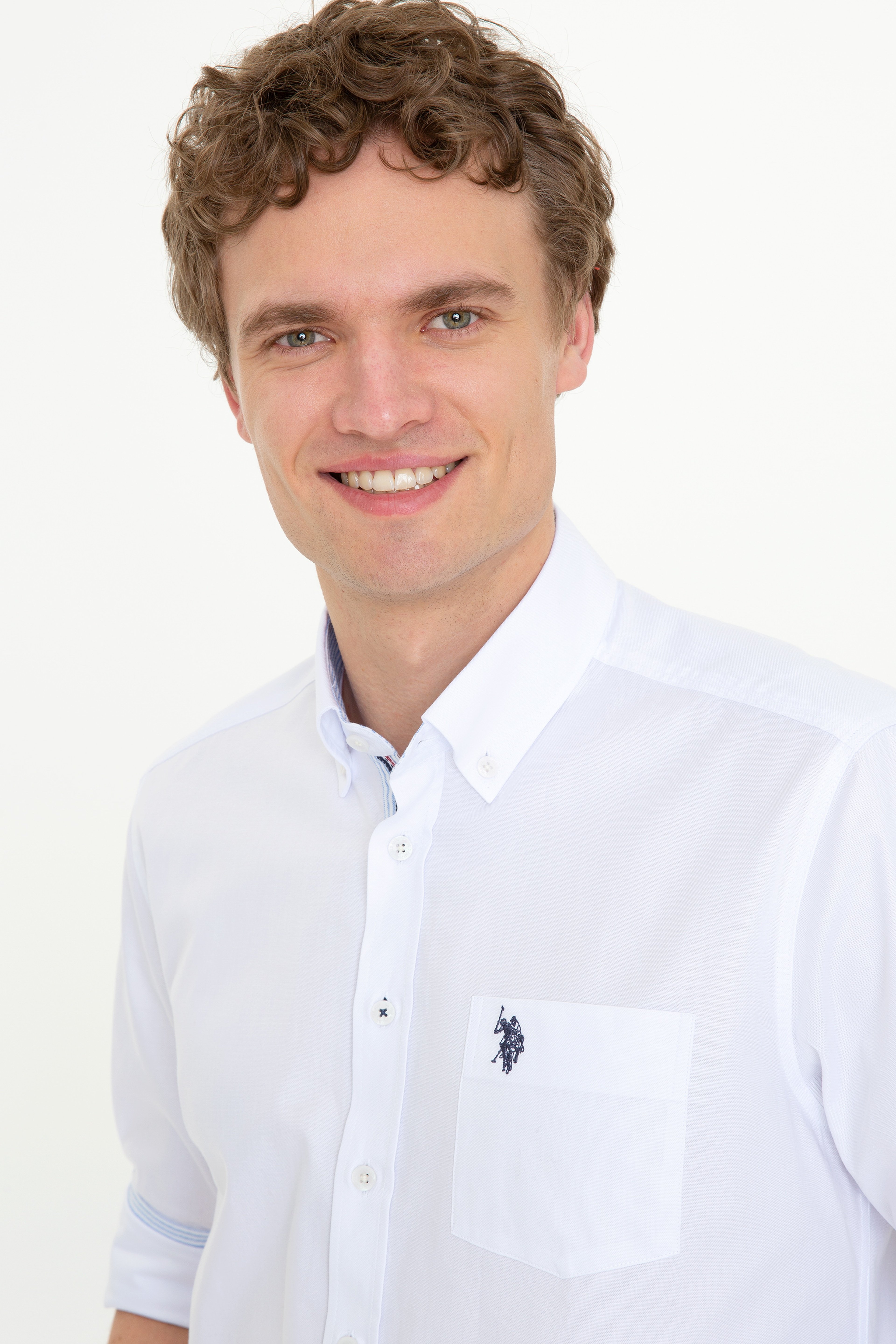 Erkek Beyaz Uzun Kollu Gömlek