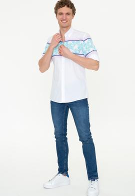 Erkek Beyaz Uzun Kollu Gömlek - 50246591001