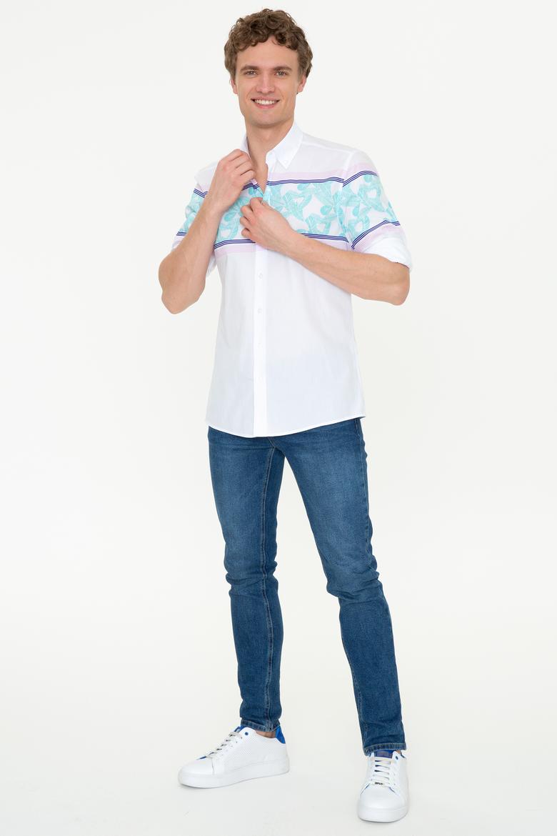 Erkek Beyaz Uzun Kollu Gömlek - 50246591001