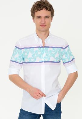 Erkek Beyaz Uzun Kollu Gömlek - 50246591001