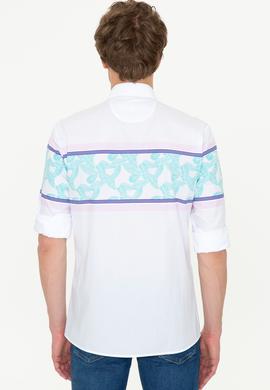 Erkek Beyaz Uzun Kollu Gömlek - 50246591001