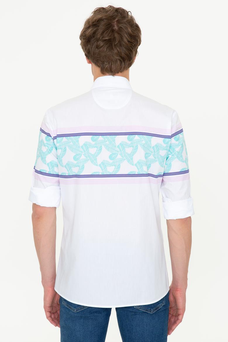 Erkek Beyaz Uzun Kollu Gömlek - 50246591001