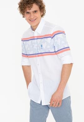 Erkek Turuncu Uzun Kollu Gömlek - 50246591013