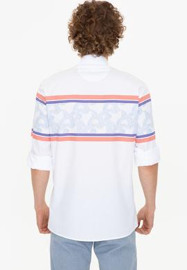 Erkek Turuncu Uzun Kollu Gömlek - 50246591013