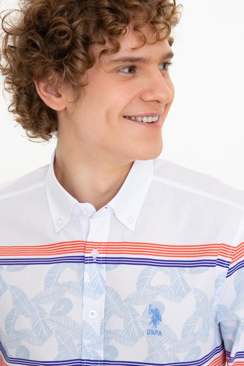 Erkek Turuncu Uzun Kollu Gömlek - 50246591013