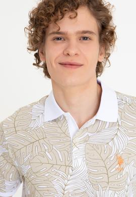 Erkek Taş Polo Yaka T-Shirt - 50249148017