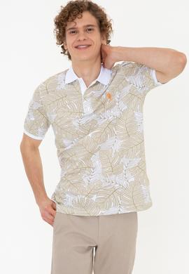 Erkek Taş Polo Yaka T-Shirt - 50249148017