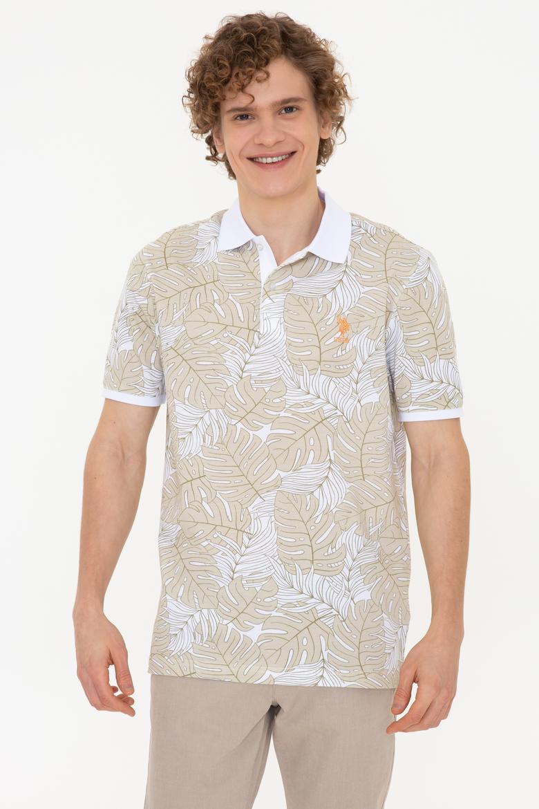 Erkek Taş Polo Yaka T-Shirt - 50249148017