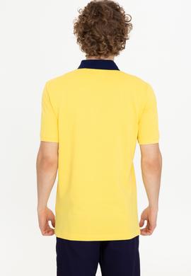 Erkek Açık Sarı Polo Yaka T-Shirt - 50247373202