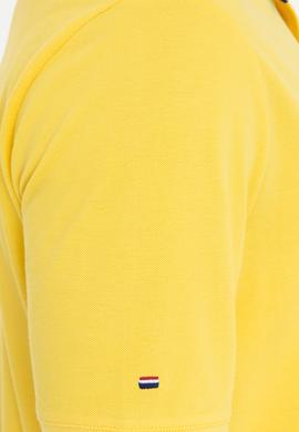 Erkek Açık Sarı Polo Yaka T-Shirt - 50247373202