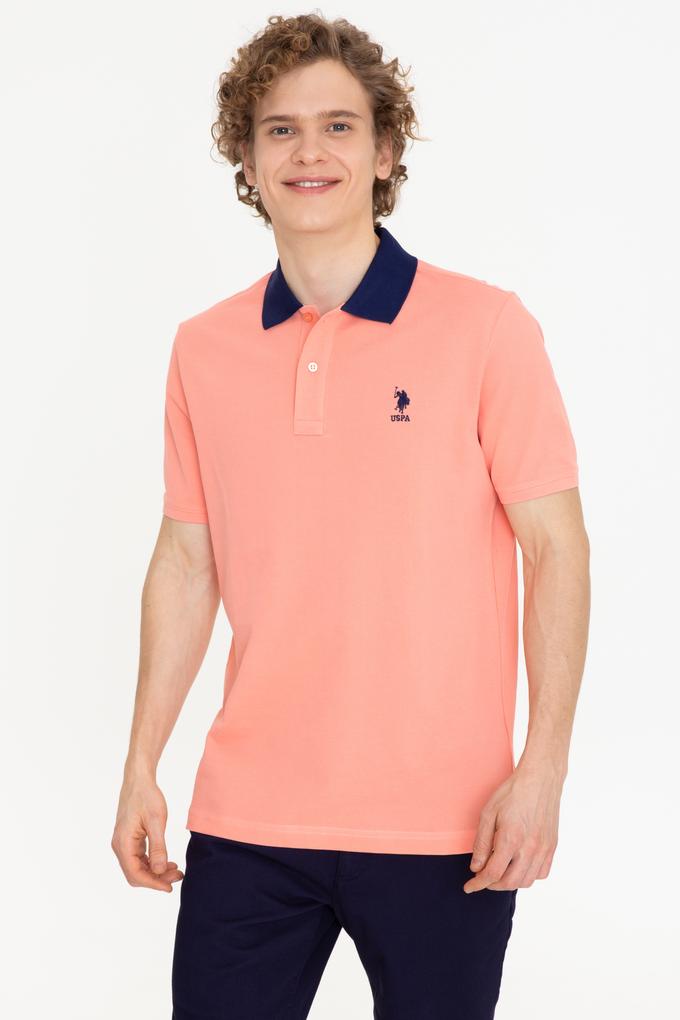 Erkek Somon Polo Yaka T-Shirt