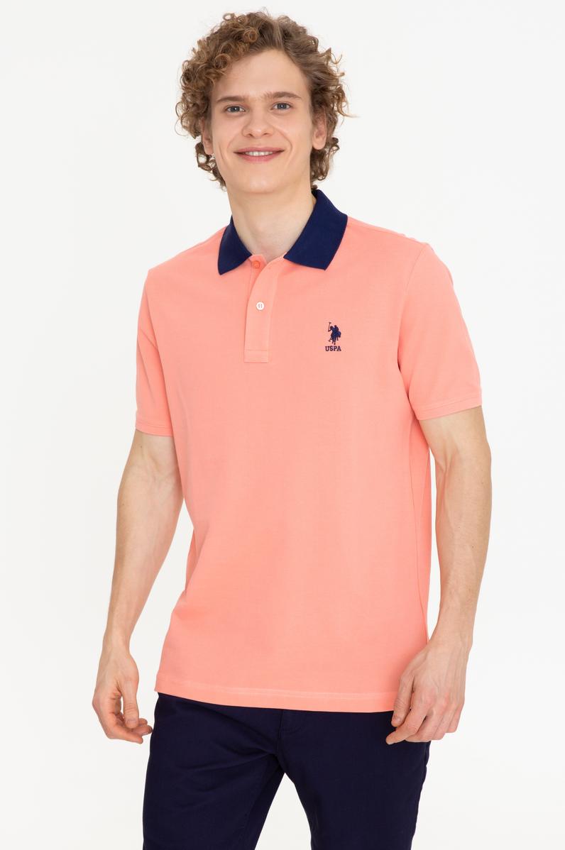 Erkek Somon Polo Yaka T-Shirt