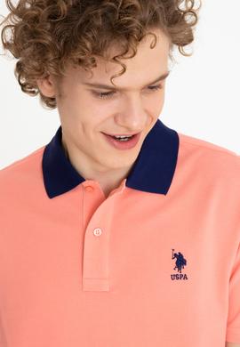 Erkek Somon Polo Yaka T-Shirt - 50247373296