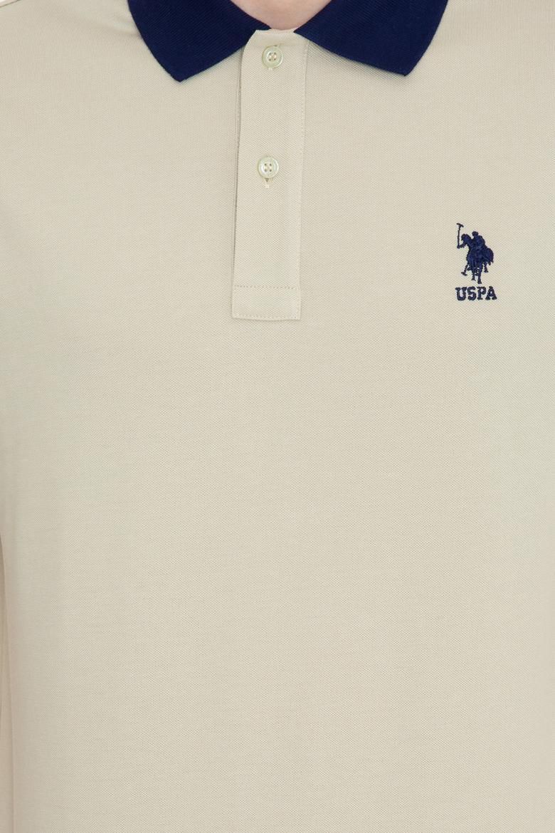 Erkek Taş Polo Yaka T-Shirt - 50247373263