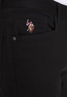 Erkek Siyah Kanvas Pantolon - 50246109009