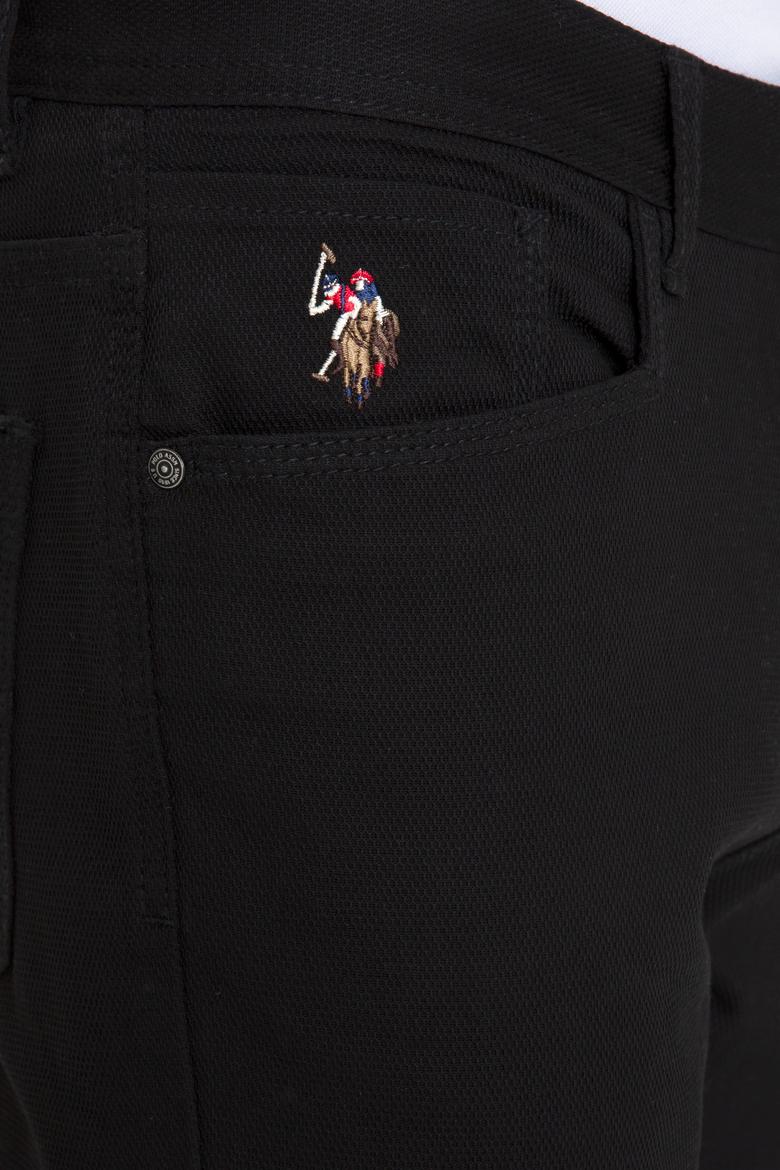 Erkek Siyah Kanvas Pantolon - 50246109009