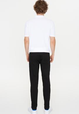 Erkek Siyah Kanvas Pantolon - 50246109009