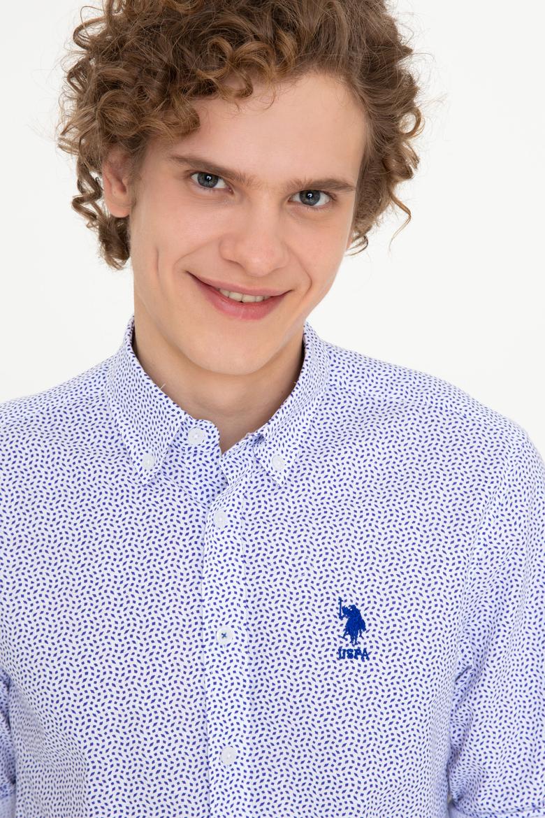 Erkek Mavi Gömlek Uzunkol - 50247963033