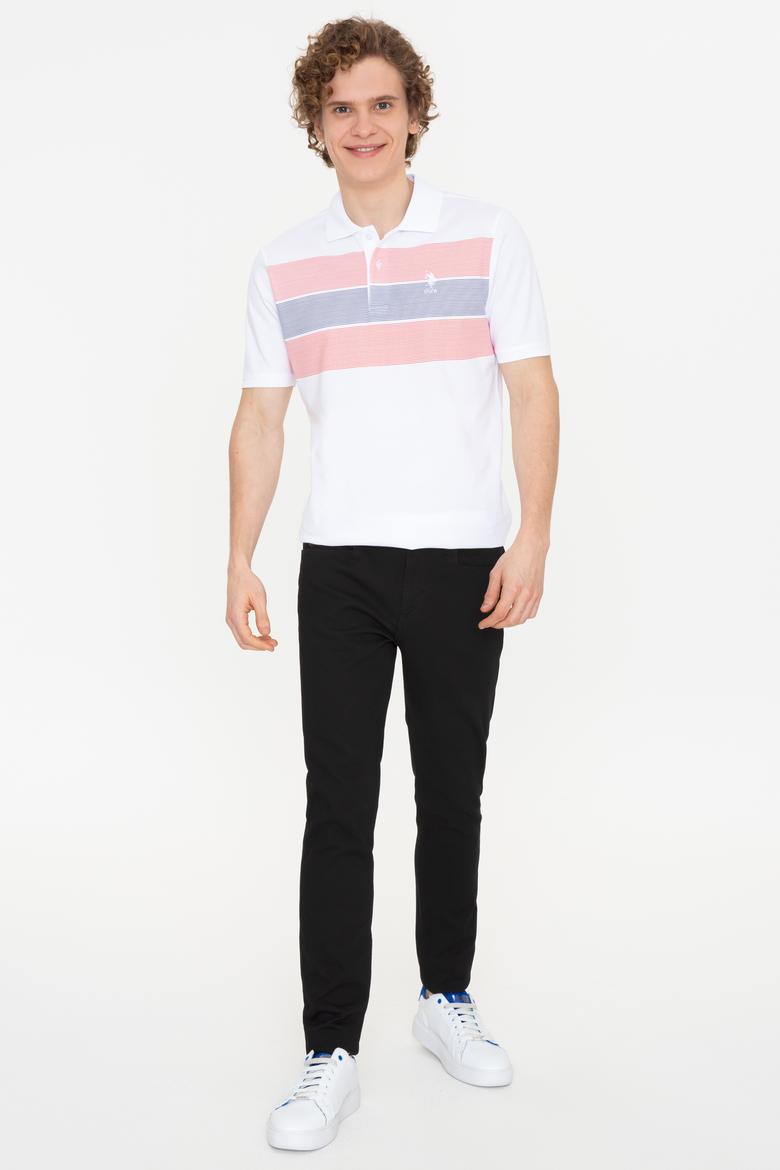 Erkek Kırmızı Polo Yaka Tişört - 50249161018