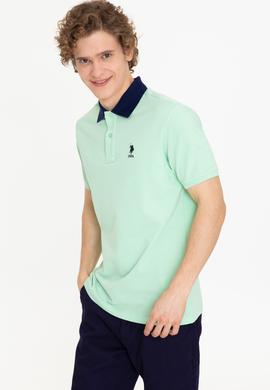 Erkek Mint Polo Yaka Tişört - 50247373108