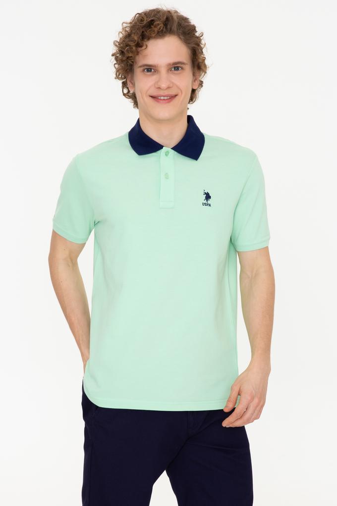 Erkek Mint Polo Yaka Tişört