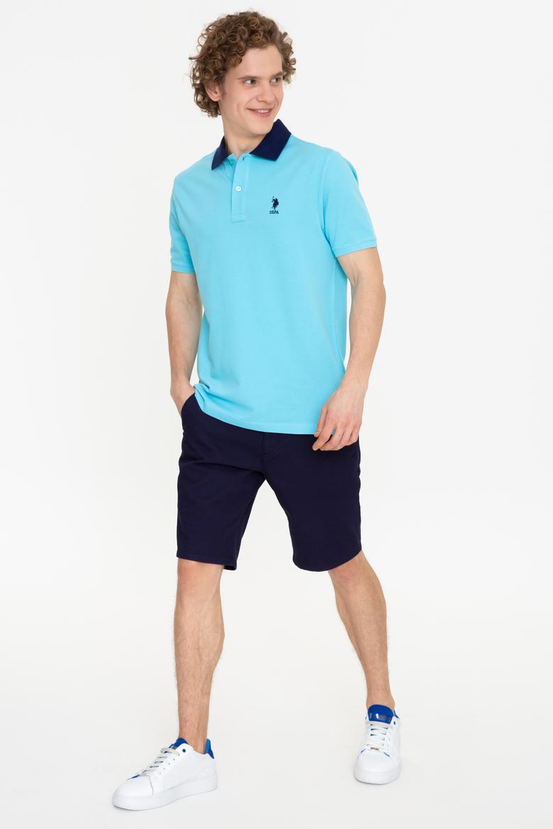 Erkek Turkuaz Polo Yaka Tişört - 50247373274