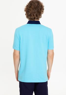 Erkek Turkuaz Polo Yaka Tişört - 50247373274