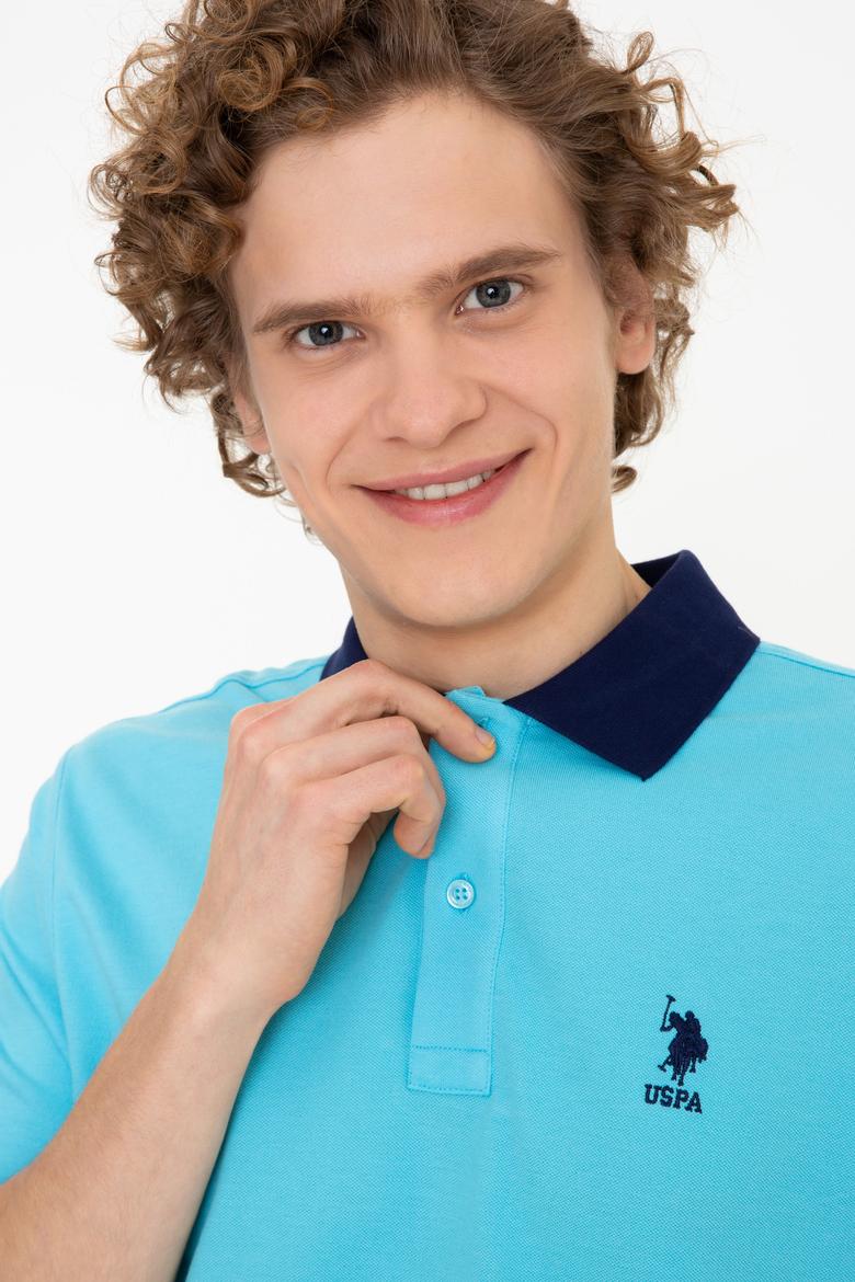 Erkek Turkuaz Polo Yaka Tişört - 50247373274